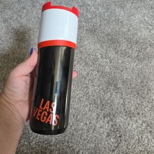 Starbucks Black and Silver Travel Mug